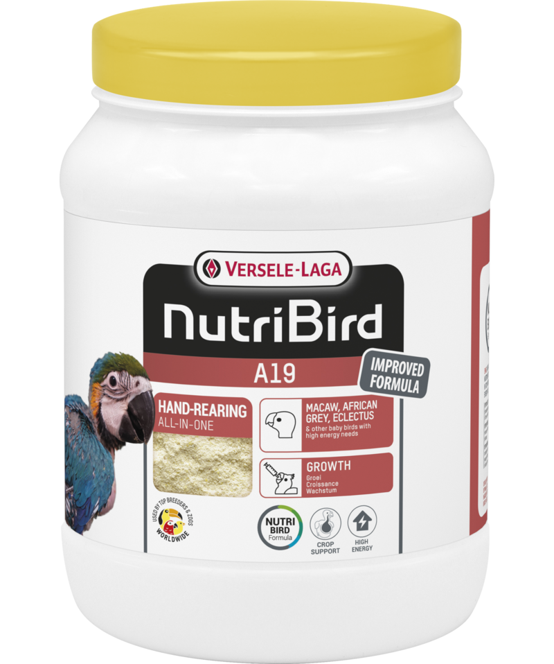 Храна за ръчно хранене на големи папагали Versele-Laga NutriBird A19