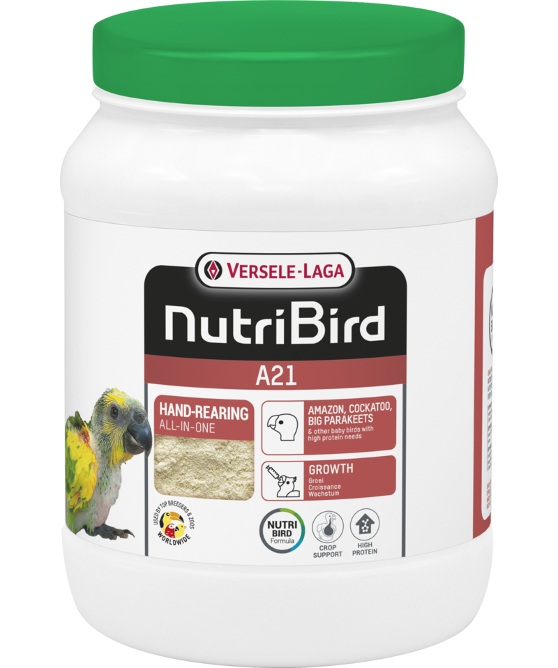 Храна за ръчно хранене на малки папагали Versele-Laga NutriBird A21 For Baby Birds
