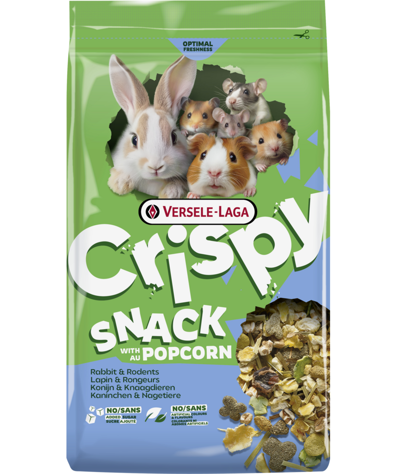 Хрупкава смес с пуканки за зайци и гризачи Versele-Laga Crispy Snack with Popcorn