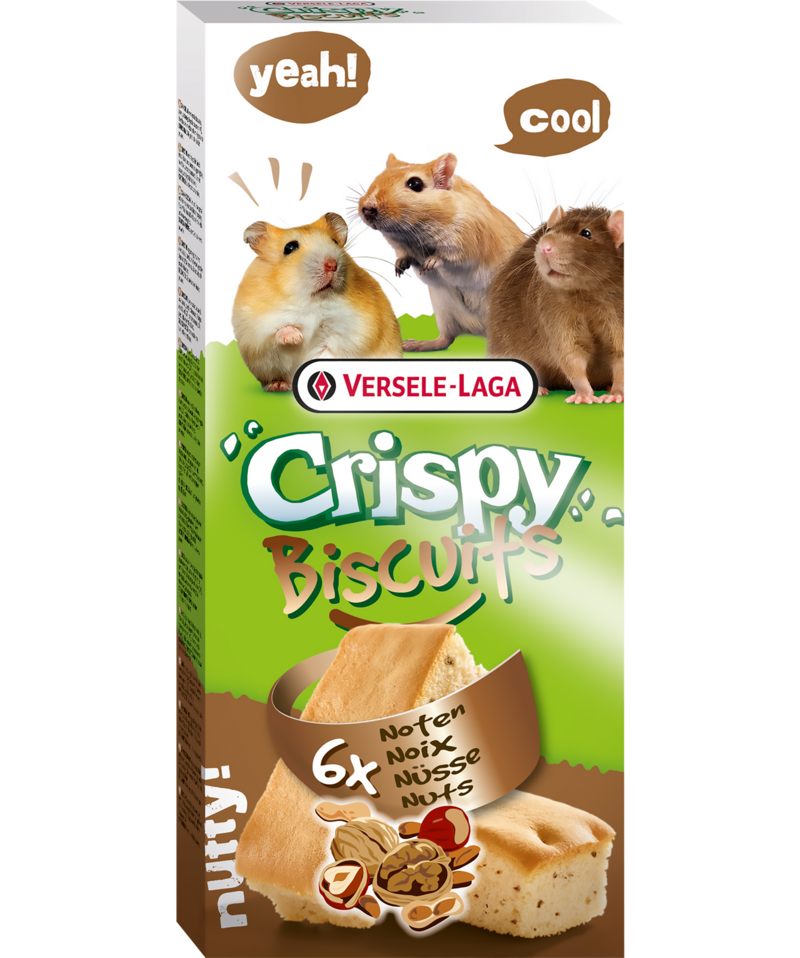 Бисквити с ядки и яйца за гризачи Versele-Laga Crispy Biscuit Nuts