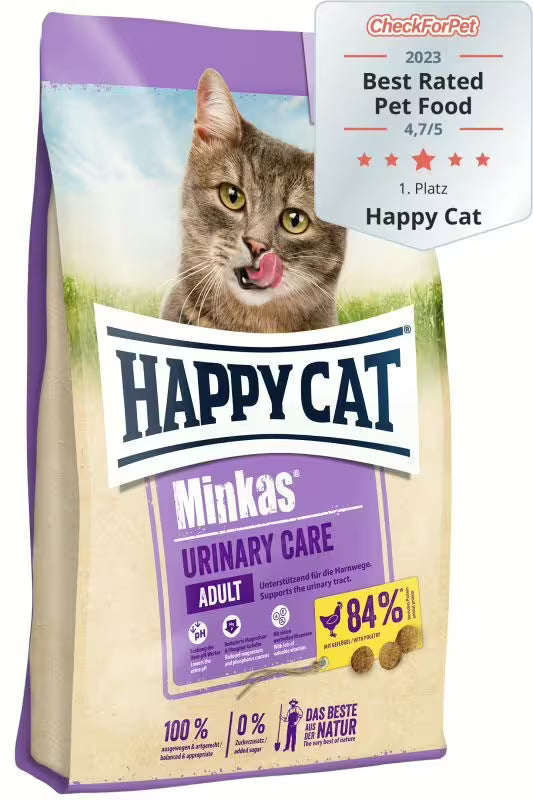 Храна за котки Happy Cat Minkas Urinary Care с птиче месо