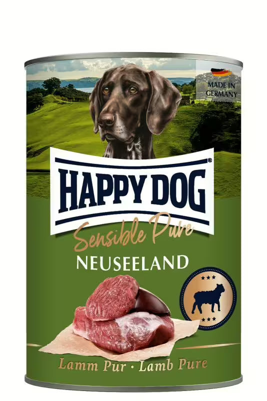 Консерва за кучета Happy Dog Sensible Pure New Zealand с агнешко месо