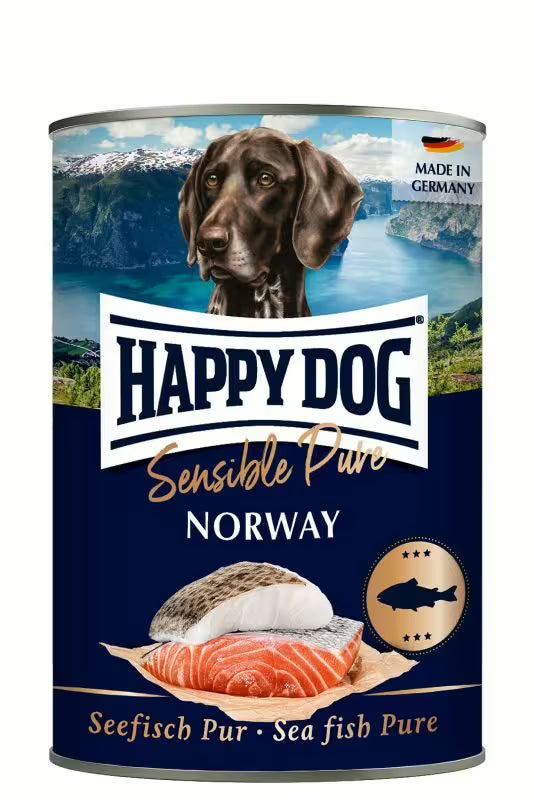 Консерва за кучета Happy Dog Sensible Pure Norway с морска риба