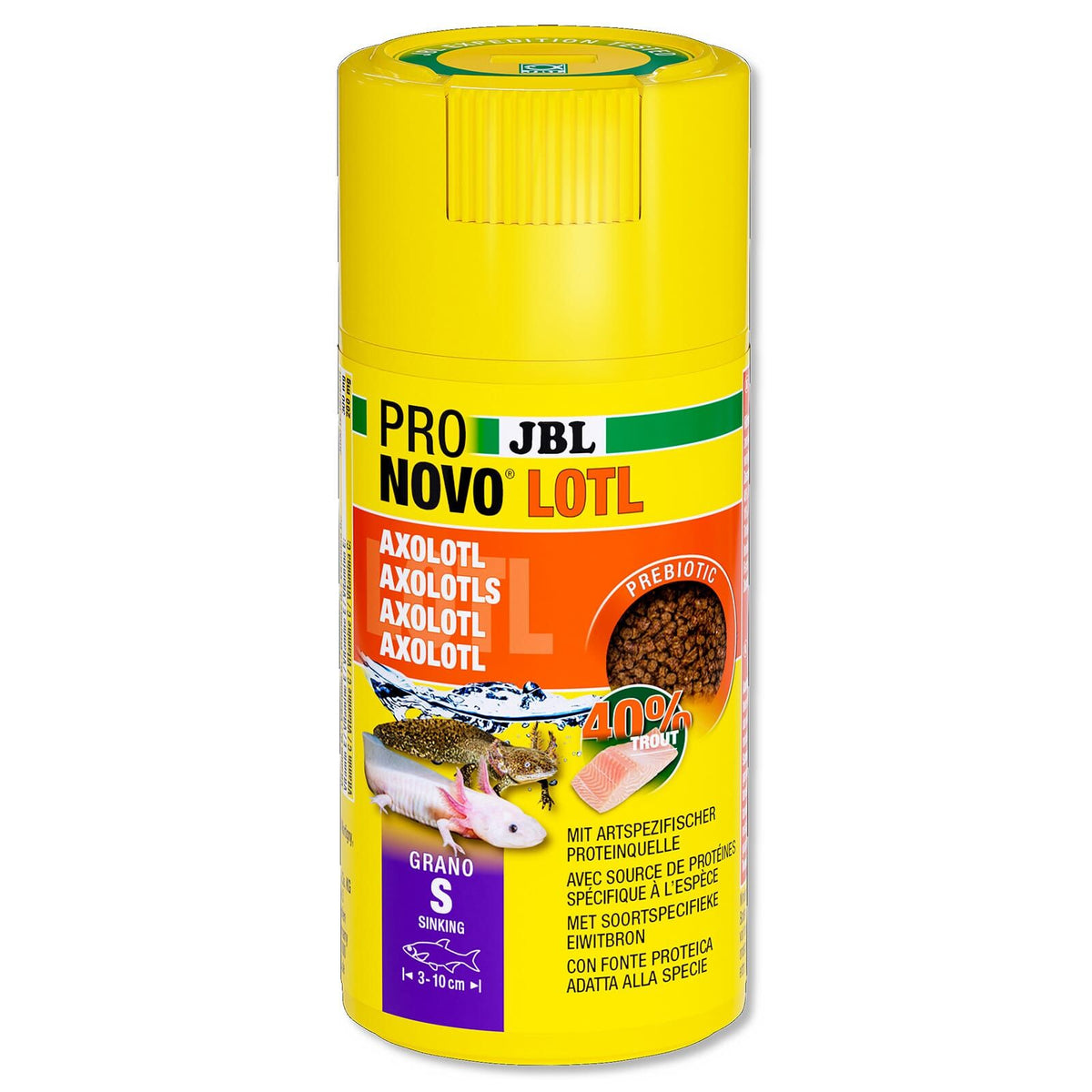 JBL ProNovo Lotl Grano S – храна за аксолотли