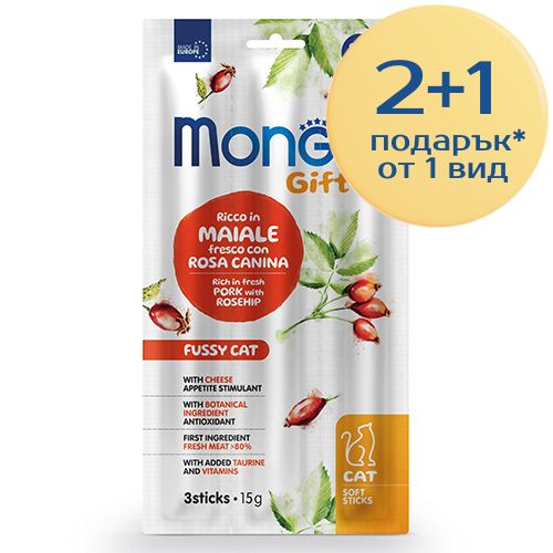 Monge Soft Sticks Fussy Cat – опаковка