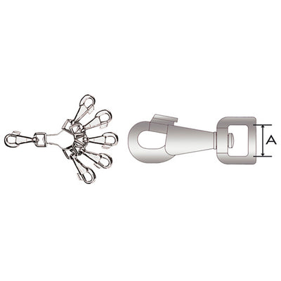 Ferplast Set Clips Chrome – снимка