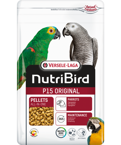 Екструдирана храна за големи папагали Versele-Laga NutriBird P15 Original
