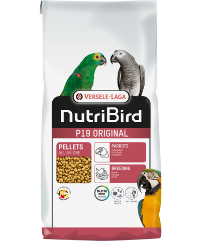 Развъдна екструдирана храна за големи папагали Versele-Laga NutriBird P19 Original