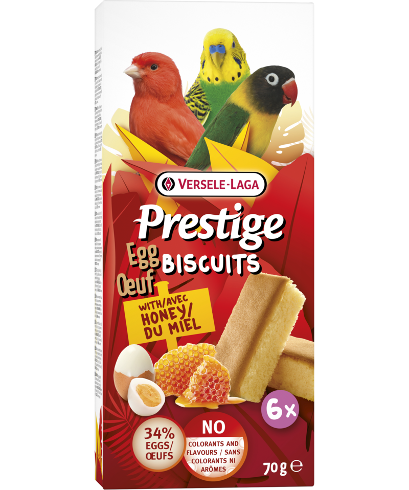 Кексчета за птици с мед Versele-Laga Prestige Biscuit Bird Honey