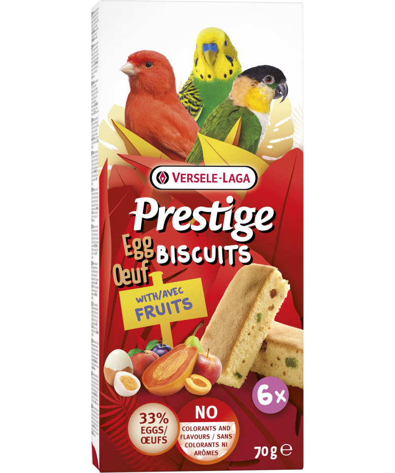 Кексчета за птици с плодове Versele-Laga Prestige Biscuit Bird Fruit