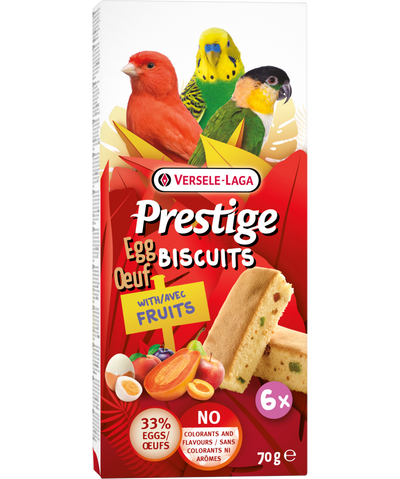Кексчета за птици с плодове Versele-Laga Prestige Biscuit Bird Fruit