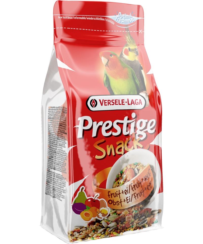 Лакомство за средни папагали Versele-Laga Prestige Snack Big Parakeets с плодове и яйца