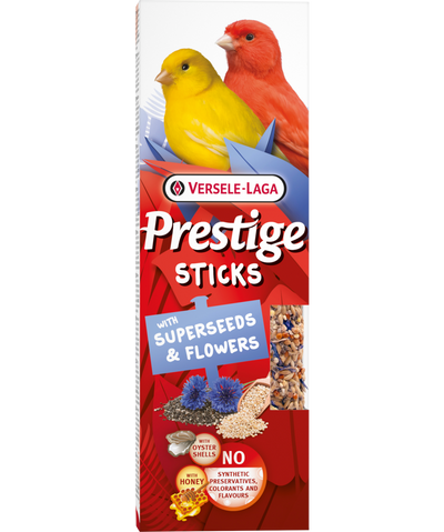 Стикове за канари със суперсемена и цветя Versele-Laga Prestige Sticks