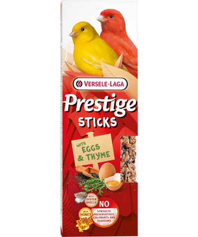 Стикове за канари с яйца и мащерка Versele-Laga Prestige Sticks