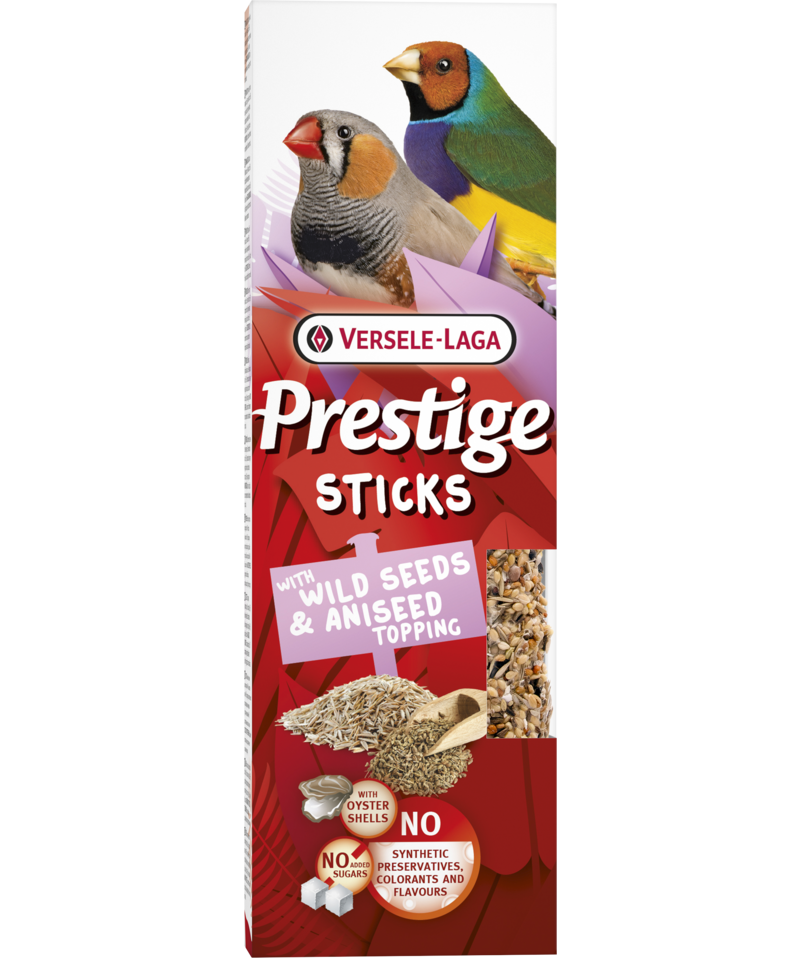 Стикове за финки с диви семена и анасон Versele-Laga Prestige Sticks