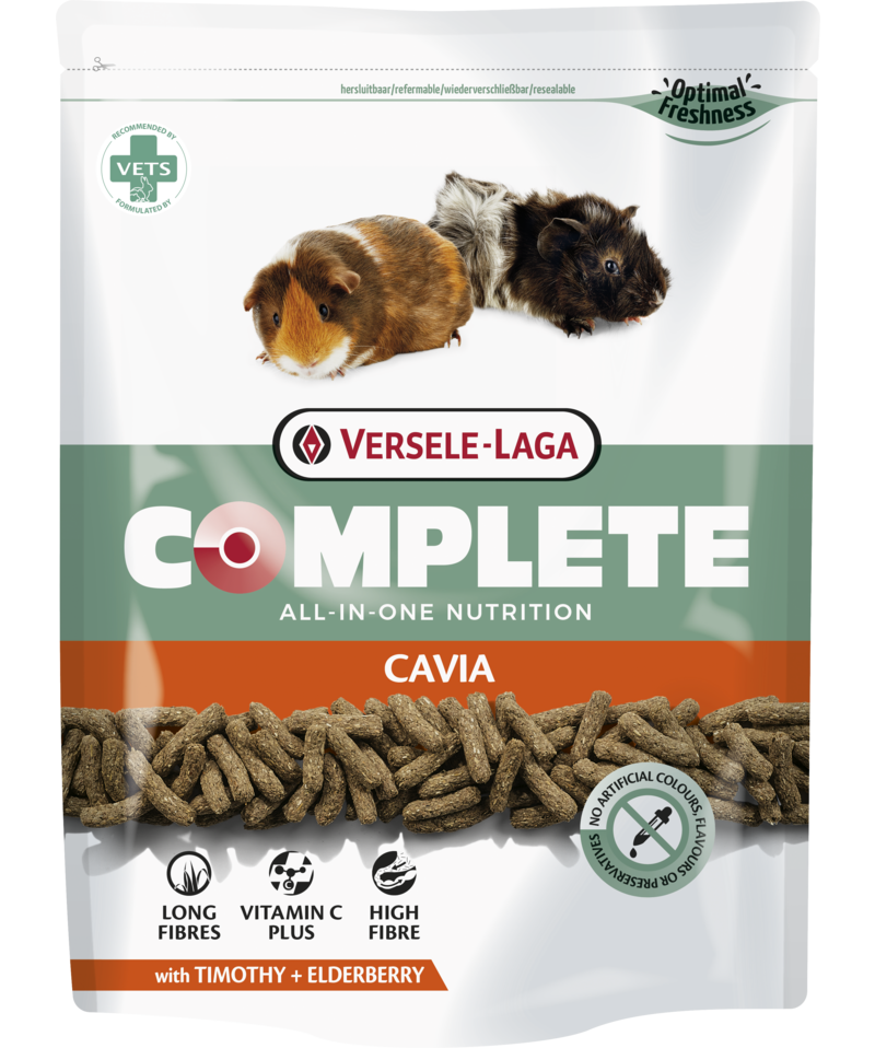 Екструдирана храна за морски свинчета Versele-Laga Cavia Complete с витамин C