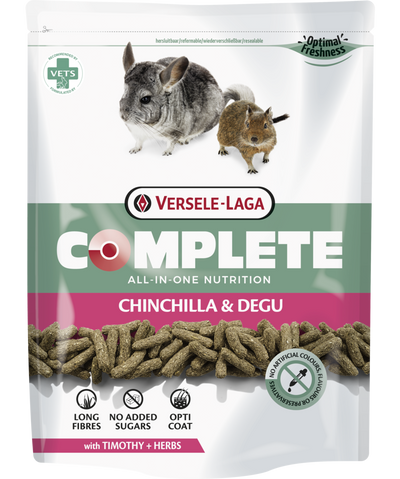 Екструдирана храна за чинчили и дегу Versele-Laga Complete Chinchilla & Degu