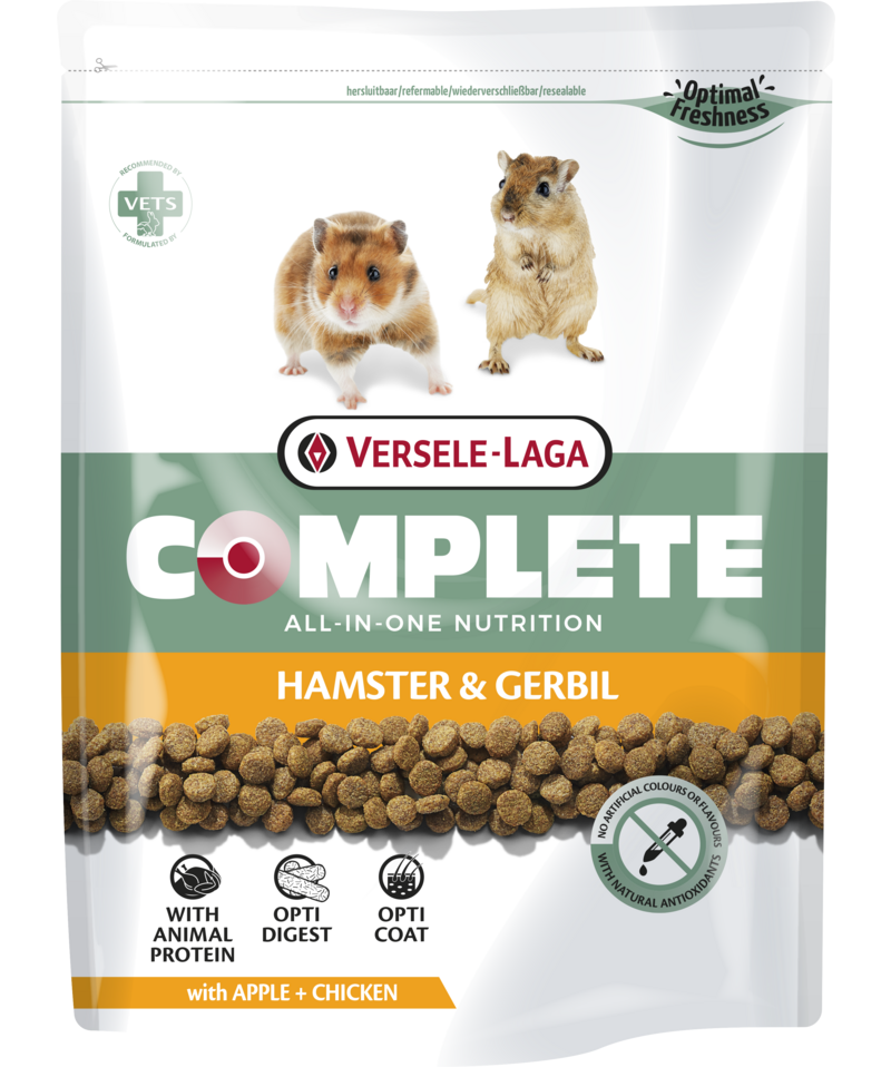 Екструдирана храна за хамстери и джербили Versele-Laga Hamster Complete с пилешко