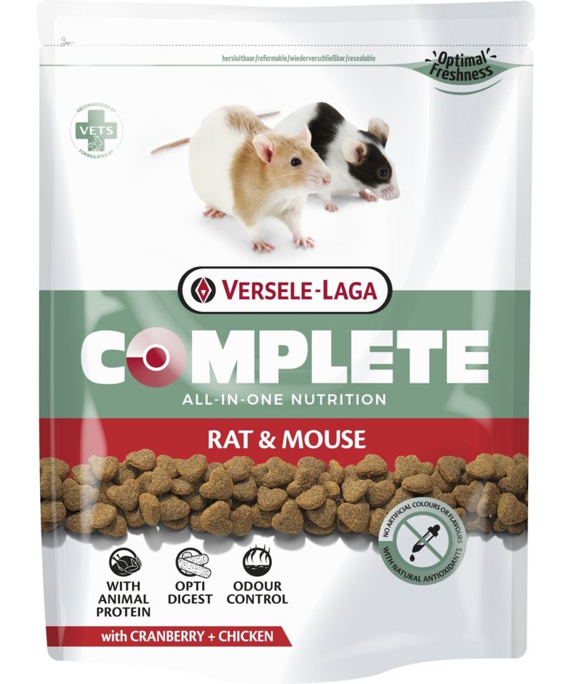 Екструдирана храна за плъхове и мишки Versele-Laga Rat & Mouse Complete