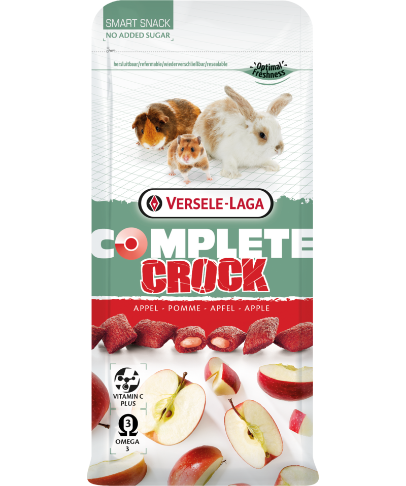Бисквити за зайци и гризачи Versele-Laga Crock Complete Apple с ябълка