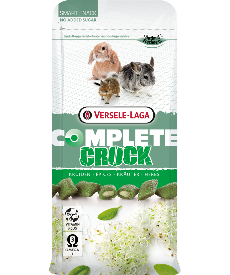 Бисквити за зайци и гризачи Versele-Laga Crock Complete Herbs с билки