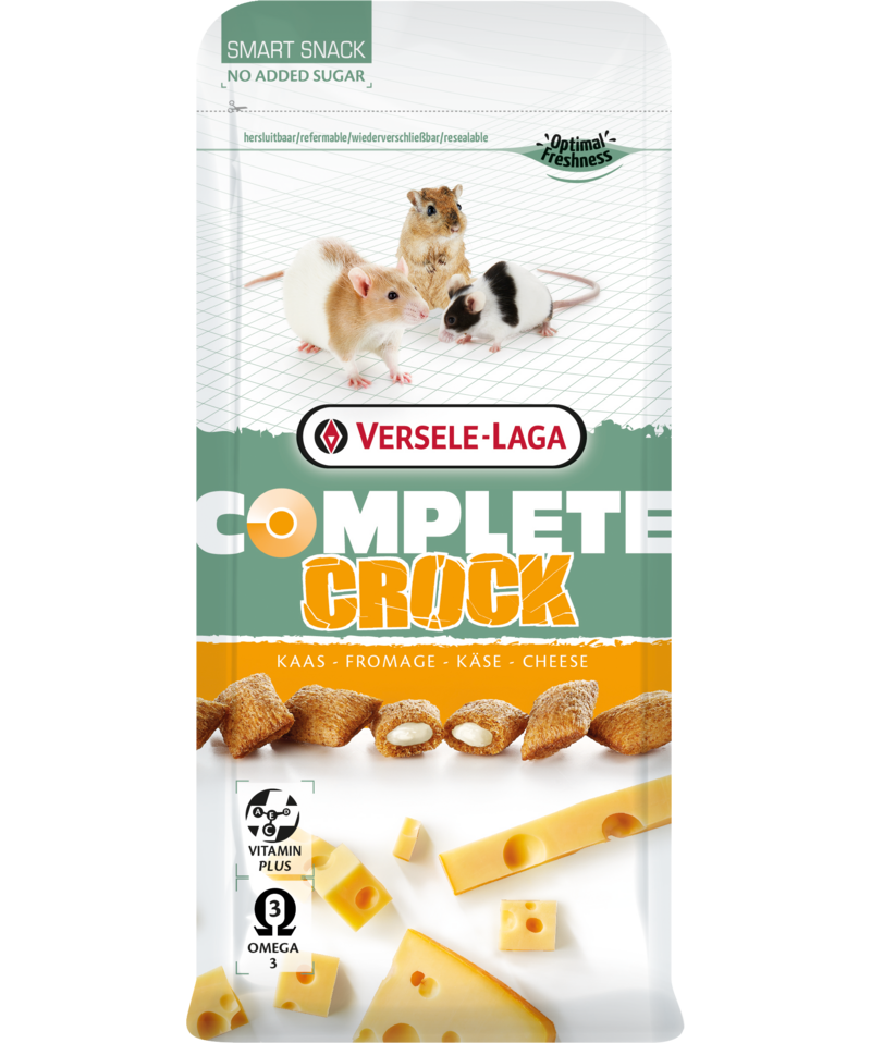 Бисквити за гризачи Versele-Laga Crock Complete Cheese със сирене