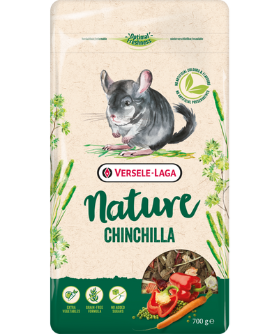 Храна за чинчили без зърно Versele-Laga Chinchilla Nature с тимотей