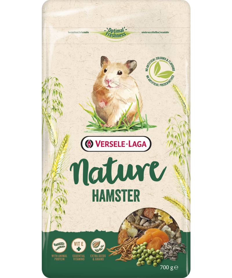 Храна за хамстери Versele-Laga Hamster Nature с ларви на брашнест червей
