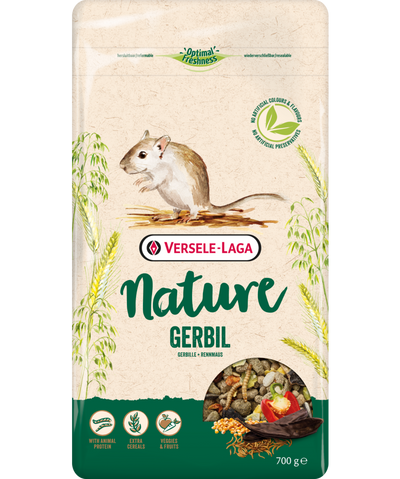Храна за джербили Versele-Laga Gerbil Nature със зърнени култури и брашнести червеи
