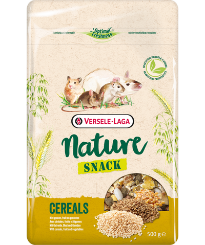 Лакомство със зърнени култури и плодове за хамстери Versele-Laga Nature Snack Cereals