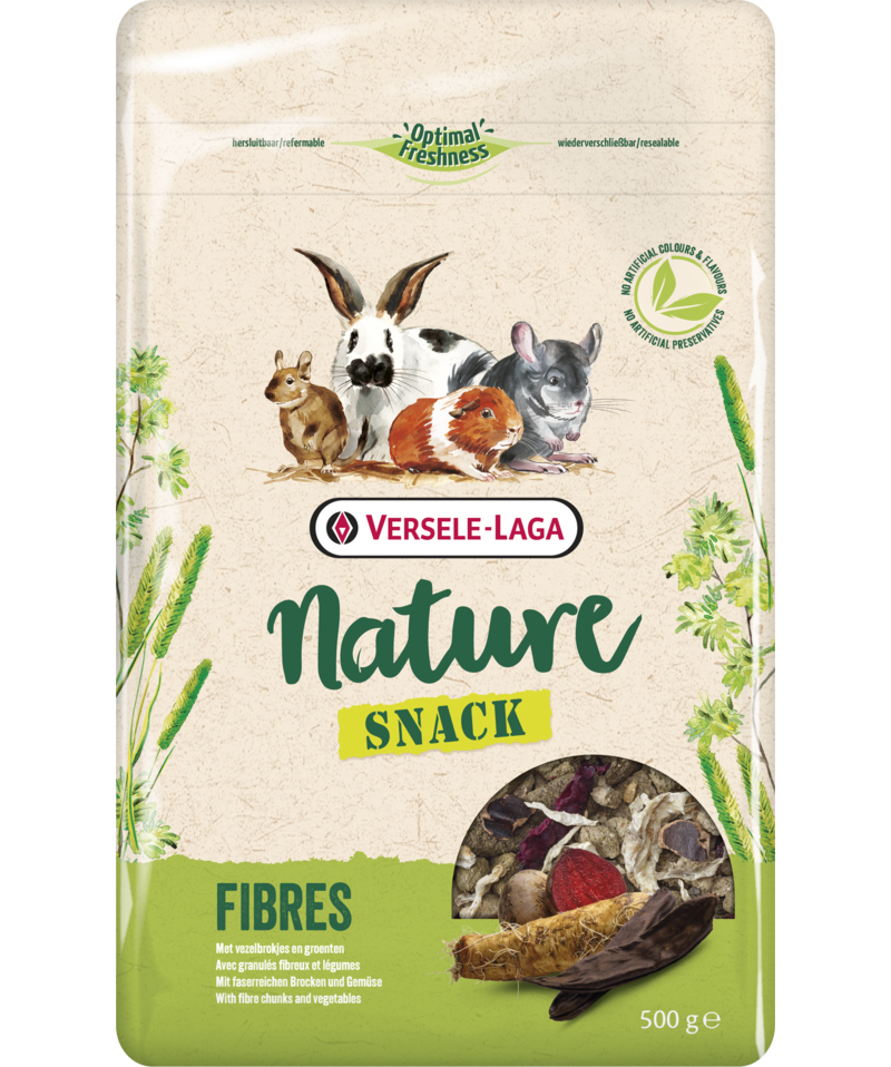 Лакомство с фибри за зайци, морски свинчета и чинчили Versele-Laga Nature Snack Fibres