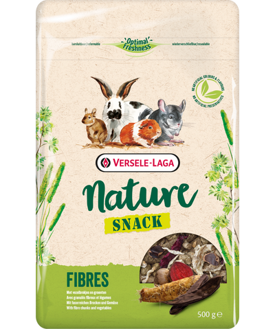 Лакомство с фибри за зайци, морски свинчета и чинчили Versele-Laga Nature Snack Fibres