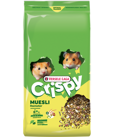 Храна за хамстери Versele-Laga Crispy Muesli Hamster – зърнена смес 9 кг