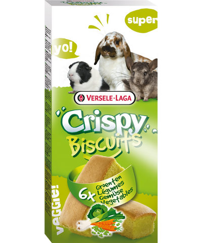 Бисквити със зеленчуци и яйца за гризачи Versele-Laga Crispy Biscuit Vegetables