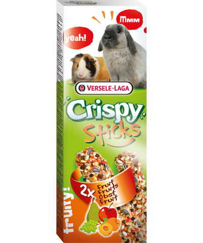 Стик за зайци и морски свинчета с плодове Versele-Laga Crispy Sticks Fruit