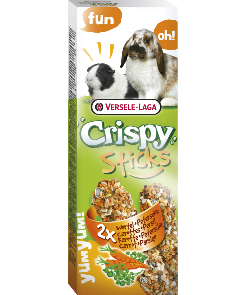 Стик за зайци с морков и магданоз Versele-Laga Crispy Sticks Carrot & Parsley