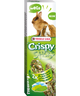 Голям стик за зайци и морски свинчета Versele-Laga Crispy Mega Sticks Green Meadow