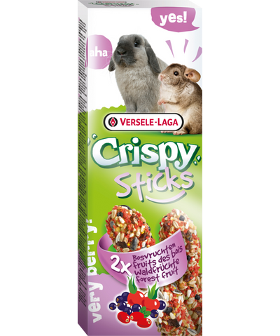 Стик за зайци и чинчили с горски плодове Versele-Laga Crispy Sticks Forest Fruit