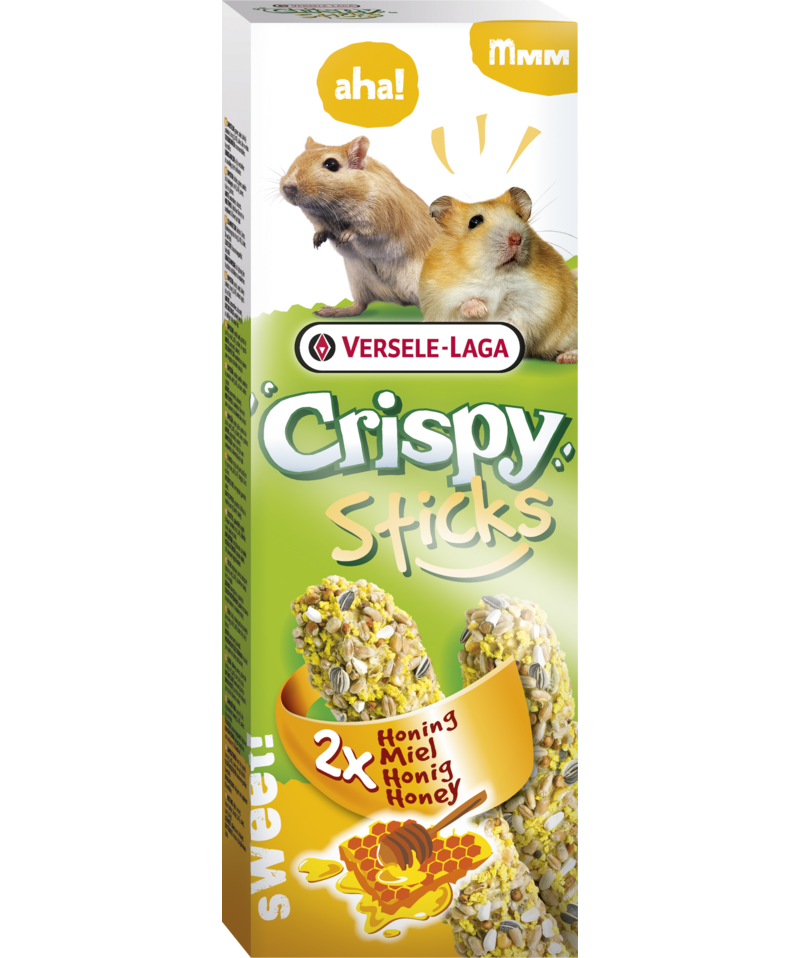 Стик за хамстери и джербили с мед Versele-Laga Crispy Sticks Honey