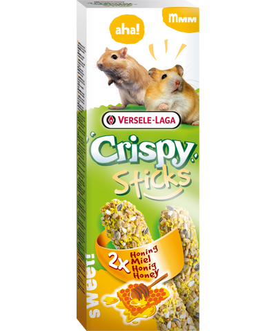 Стик за хамстери и джербили с мед Versele-Laga Crispy Sticks Honey