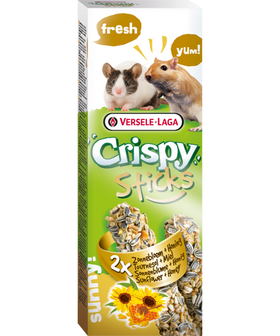 Стик за мишки и джербили със семки и мед Versele-Laga Crispy Sticks Sunflower & Honey