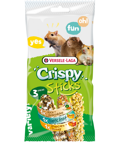 Стикове за хамстери, плъхове и катерици Versele-Laga Crispy Sticks Omnivores