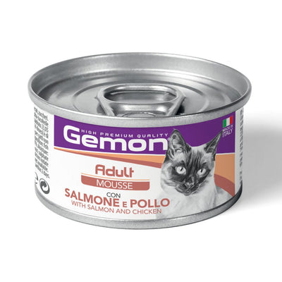 GEMON ADULT CAT Salmon&Chicken-сьомга&пиле - снимка 1 от 2