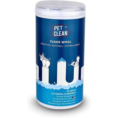 Pet Clean Tushie Wipes for Dogs & Cats - снимка 1 от 5