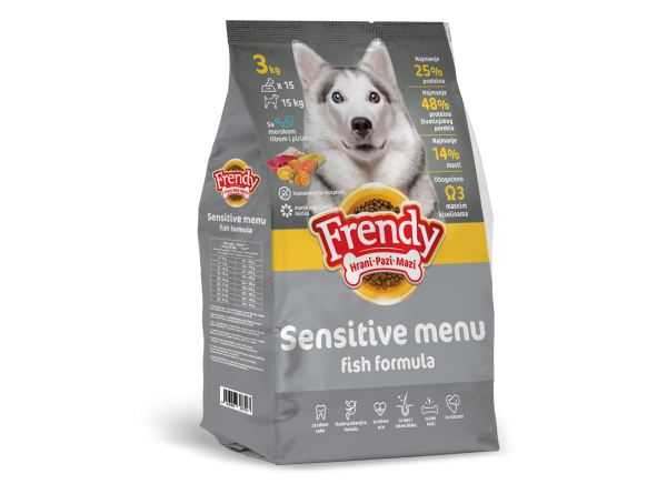 Гранули за кучета Frendy Sensitive Fish