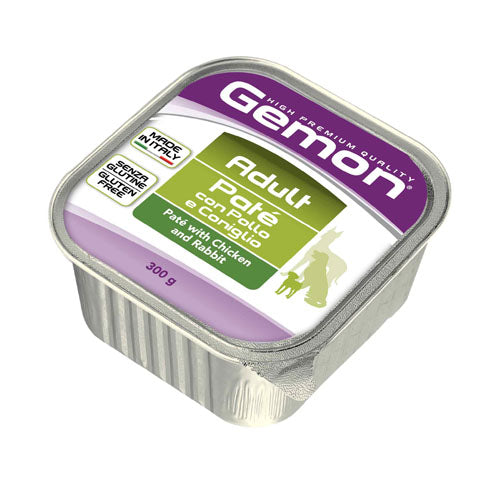 Терин пастет за кучета GEMON Paté Adult с пилешко и заек - снимка 1 от 3