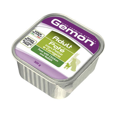 Терин пастет за кучета GEMON Paté Adult с пилешко и заек - снимка 1 от 3