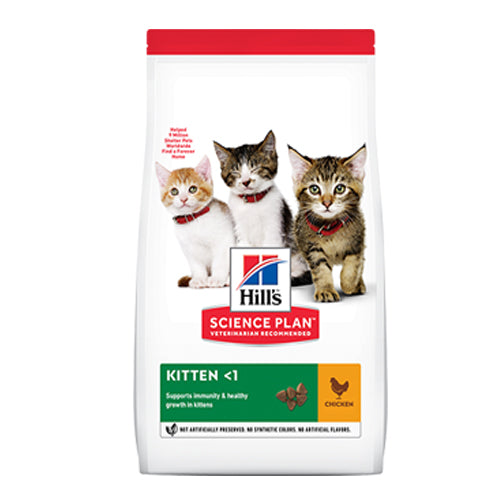 Пълноценна храна за котенца Hill’s SP Kitten с пилешко - снимка 1 от 6