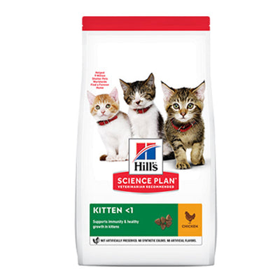 Пълноценна храна за котенца Hill’s SP Kitten с пилешко - снимка 1 от 6