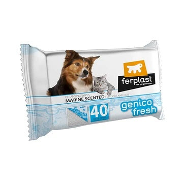 Мокри кърпички GENICO FRESH с морски аромат-40 бр - снимка 1 от 2